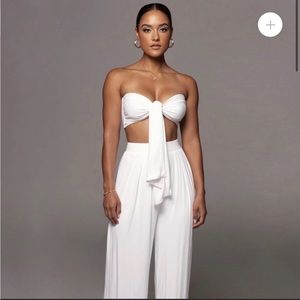 Ivory two piece white medium